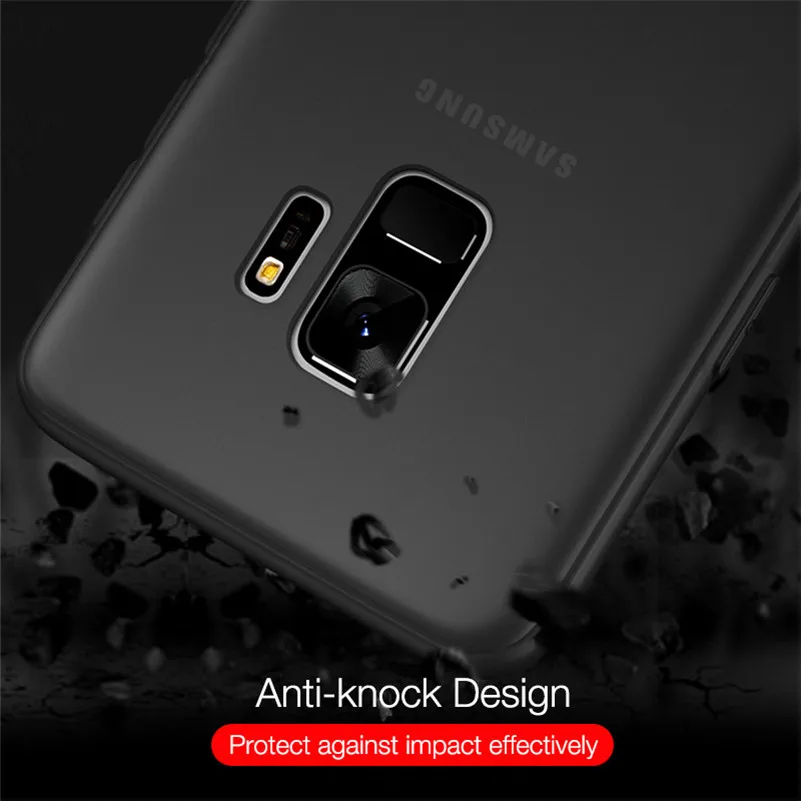 Note9 Матовый ТПУ матовый чехол для телефона Samsung Galaxy S9 + анти-отпечатков пальцев TPU S8