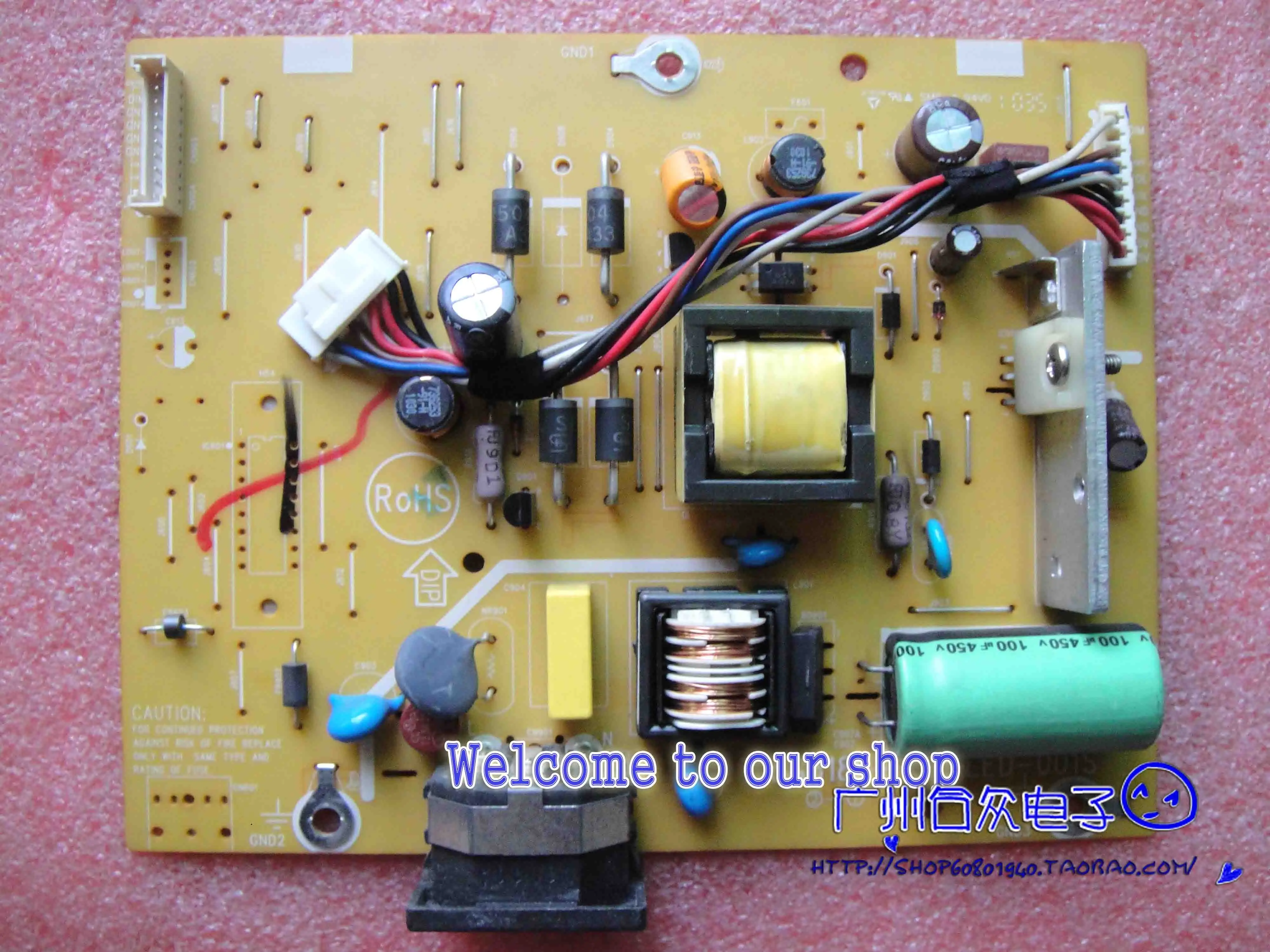 

Плата блока питания e936Vw TFT185W80PS1, плата блока питания BDFB1HA026617 J3