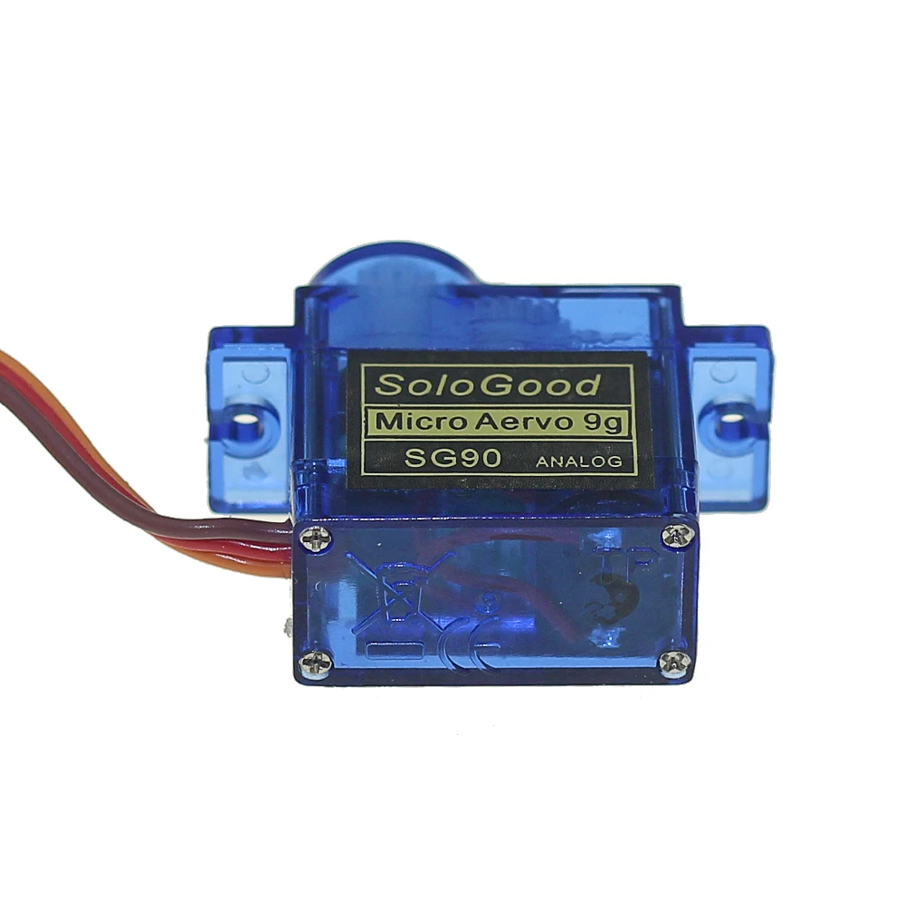 Микро Серводвигатель SoloGood SG90 9G для роботов 6 каналов управление вертолетом Arduino