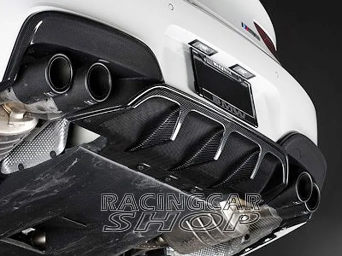 Задний диффузор из настоящего углеродного волокна для BMW 6 Series F06 F12 F13 M6 M Sport B182