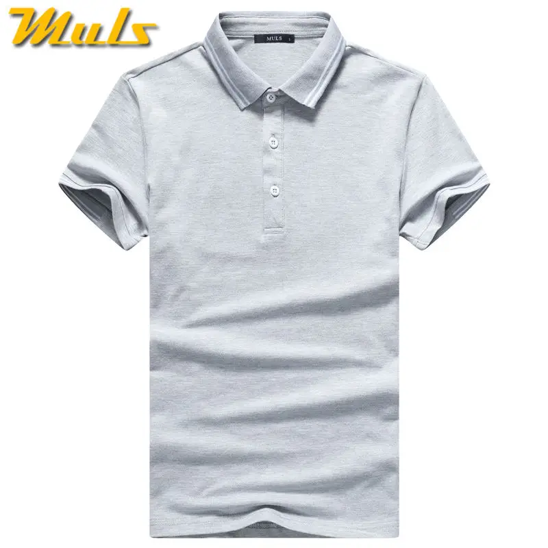 4 цвета летние классические мужские рубашки поло хлопковые Короткие Мужское