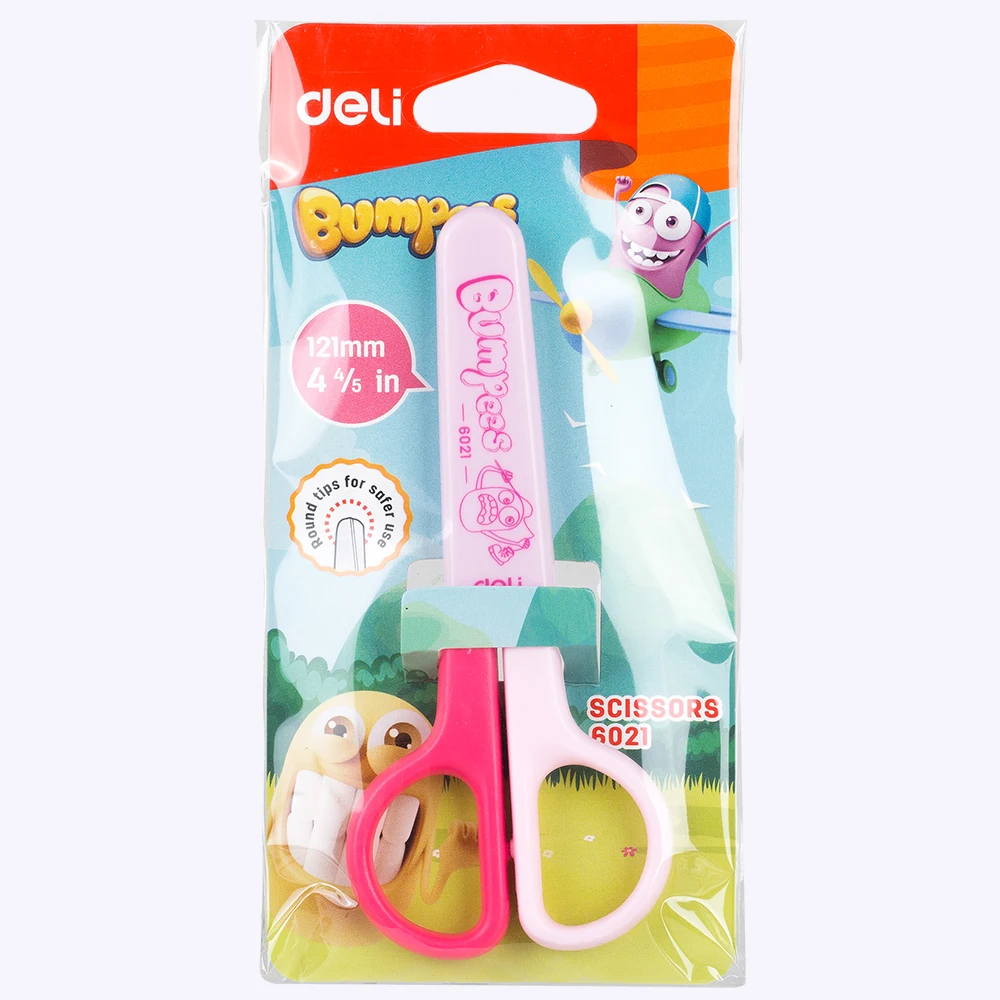 DELI школьные ножницы E6021 с рукавом 121 мм милые ручные бумага для детей и студентов