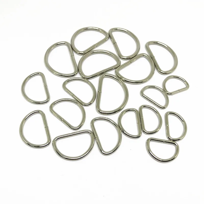 Металлические d образные пряжки для камеры плечевые ремешки сумки и кошелька 2 шт.