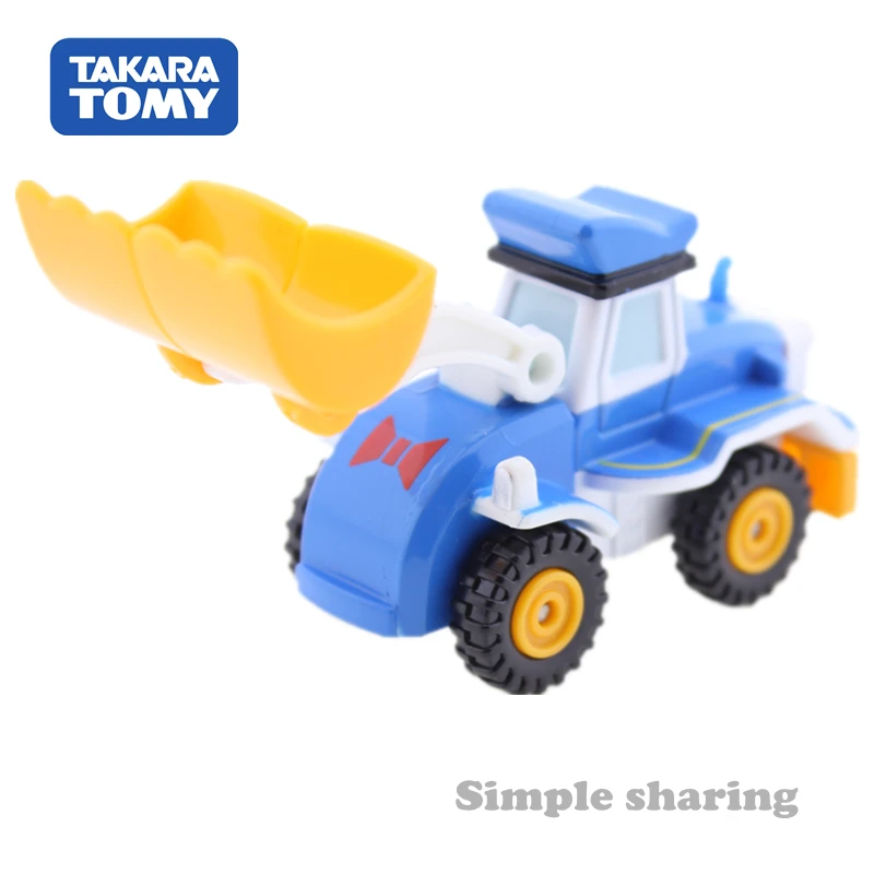 Takara Tomy Tomica Disney Motors DM 06 Chubby Loader Mould Дональд Дак модель автомобиля набор забавных