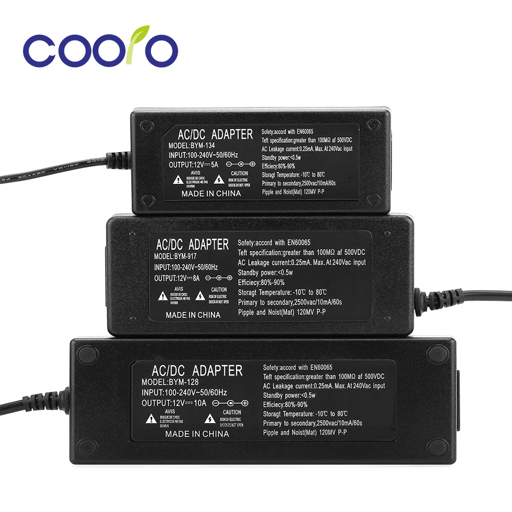 Блок питания для светодиодных лент 12 В 5 А/8 а/10 А|led driver transformer|led powerled power supply |