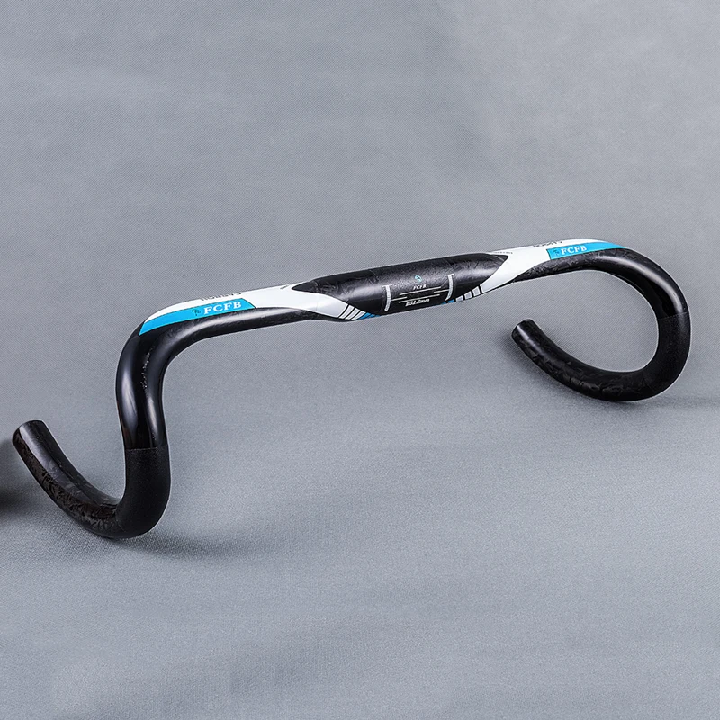 Руль велосипеда из углеродного волокна FCFB ширина 380/400/420/440/460 мм|bent bar|road handle bardrop bars