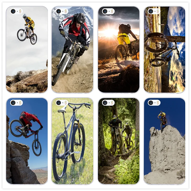 Чехол для iPhone 6 Trek горные велосипеды мягкие ТПУ чехлы мобильных телефонов Iphone 4 4s SE