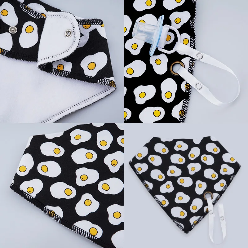 Muslinlife 2018 New Baby Boys Girl Bibs Cotton Bandana Bib Newborn Fashion Soft Burp Clothes With Pacifier Chain (36+Available) | Детская