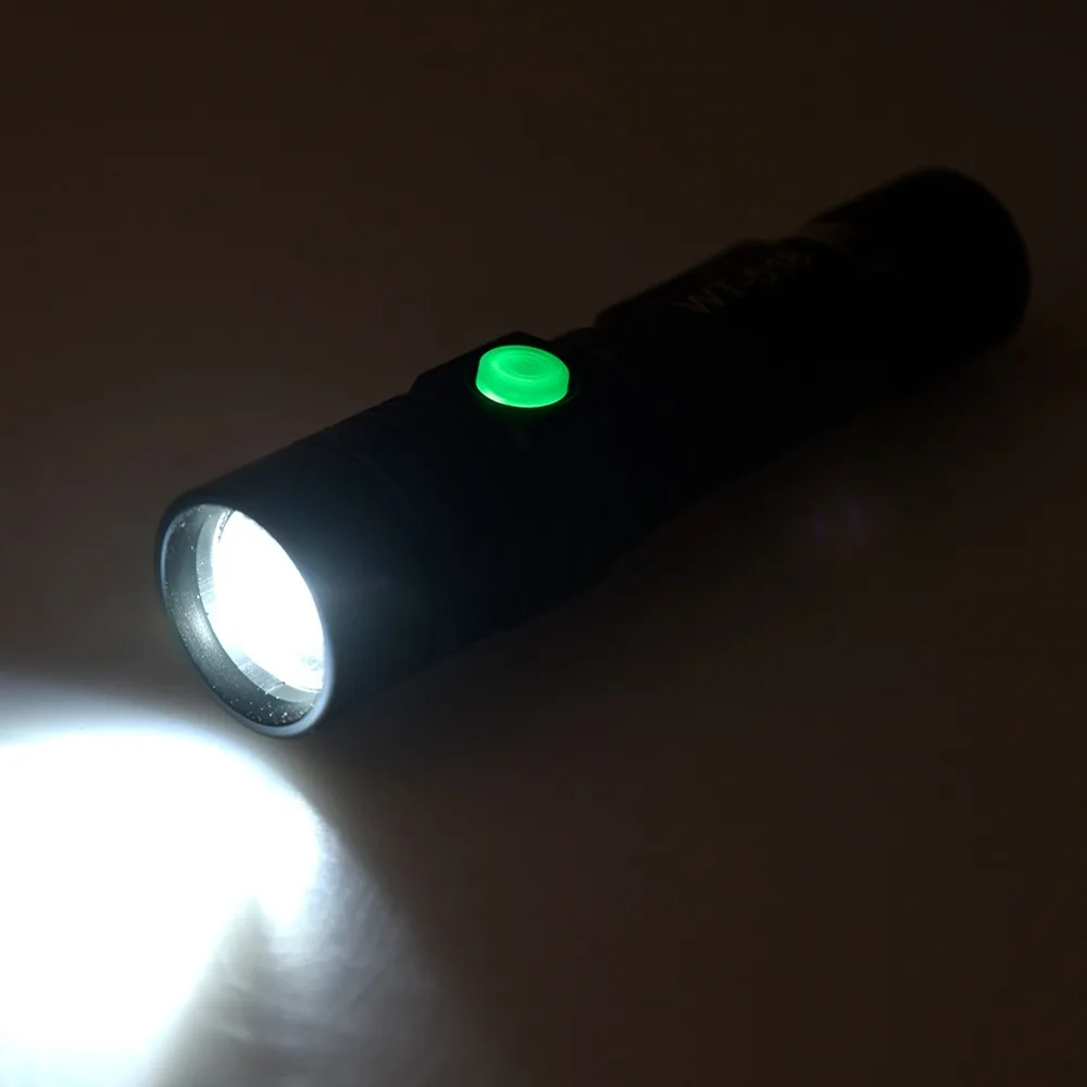 Супер яркий светодиодный вспышка светильник USB Перезаряжаемые linterna фонарик