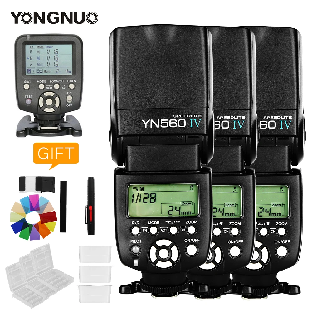 Контроллер вспышки Yongnuo YN560 IV YN560IV + YN560TX 3 шт.|yongnuo yn560 iv|yongnuo yn560yn560 iv |