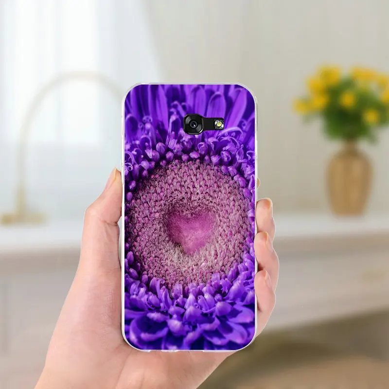 Прекрасный Фиолетовый цветок Цветок ириса чехол для телефона samsung Galaxy Note 5 8 9 S2 S4 S5