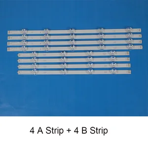 Светодиодная лента для подсветки телевизора LG 47LB582V 47LB5820 47LB582B 47LB582U 47LB582U-ZJ 47 дюймов, 8 шт.компл. светодиодный лампы для баров