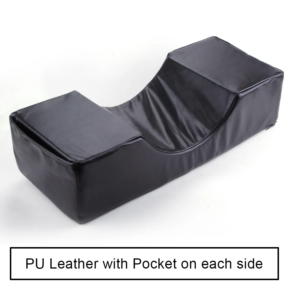 PU with Pocket Пена с эффектом памяти, удлиняющая ресницы, полка для подушки, фланелевая Полиуретановая подушка для ресниц, Прививка ресниц, подушки, инструменты для макияжа, для салонного кресла - Длина: PU with Pocket