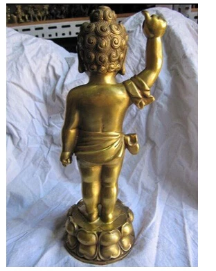Puro tibet budismo estatua de buda sakyamuni ремесло оптом завод Латунное искусство | Дом и сад