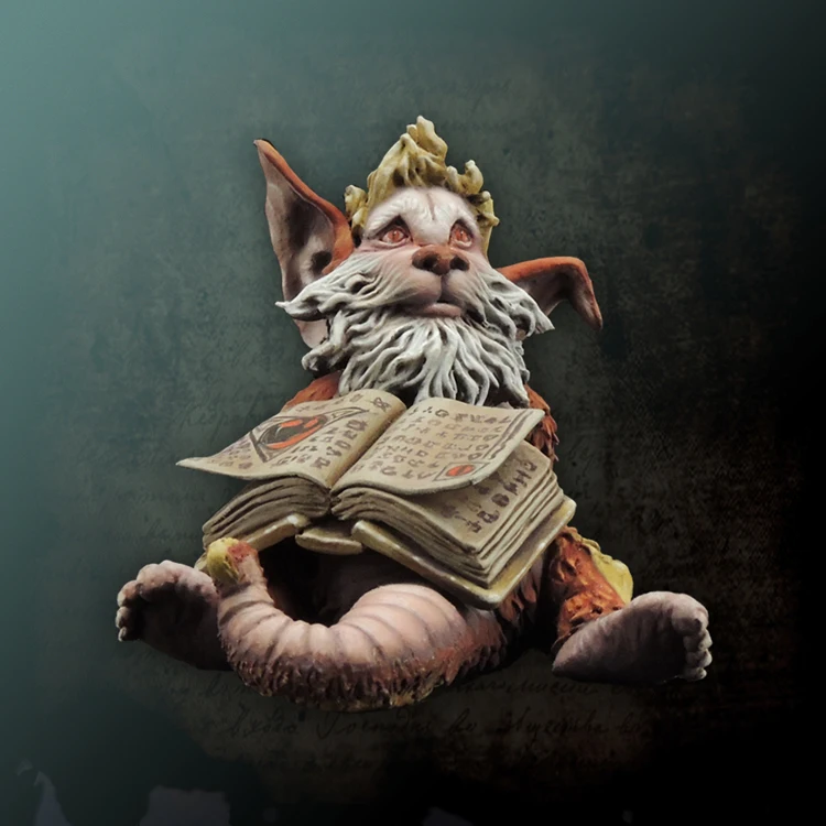 

1/12, The Book Keeper, статуэтка из смолы GK, тема научной фантастики, несобранный и Неокрашенный комплект