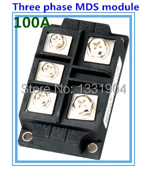 

100A three phase Bridge Rectifier Module MDS 100 welding type used for input rectifying power supply and so on