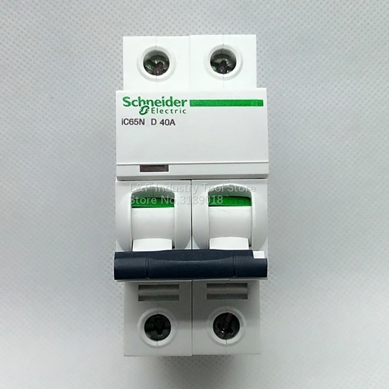 Новинка аутентичный миниатюрный автоматический выключатель Schneider telemecсоник IC65N 2P