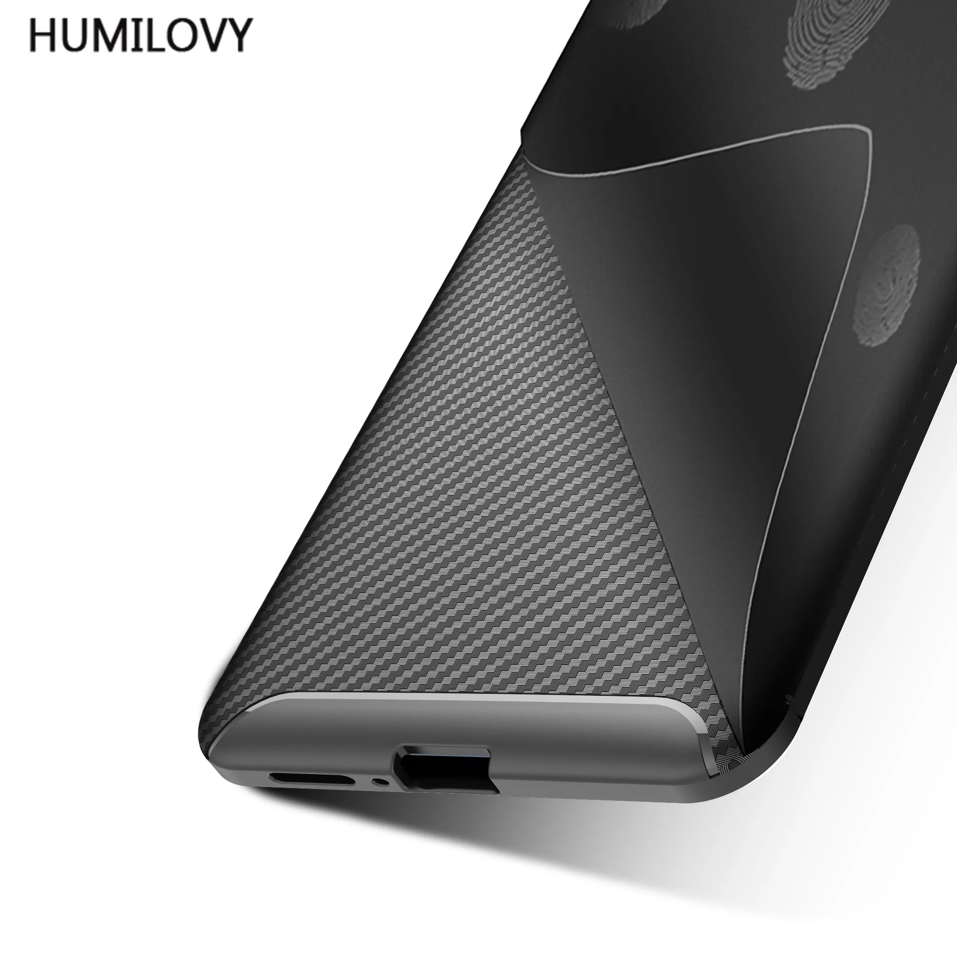 Для OPPO Reno 10x Zoom Case Cover углеродное волокно текстура Ударопрочный Мягкий ТПУ задняя