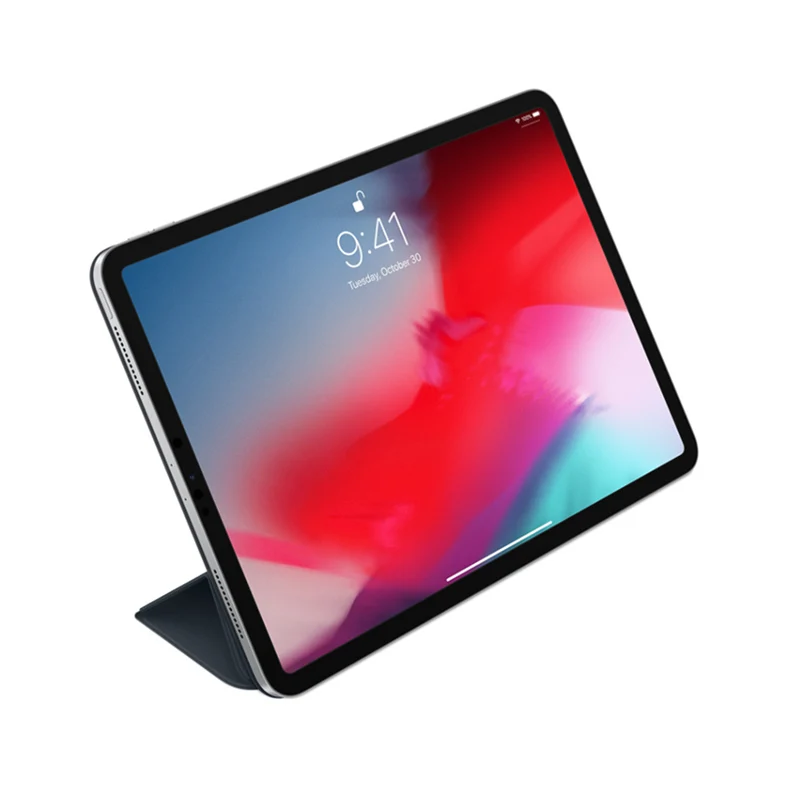 Умный чехол-книжка для iPad Pro 11, тонкий официальный 1:1, Магнитный чехол с задней крышкой, чехол для нового iPad Pro 11, черный чехол