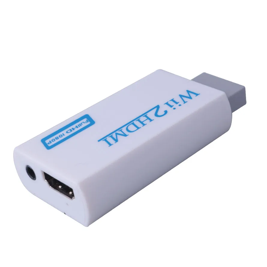 Переходник для Wii в HDMI поддержка FullHD 1080P 3 5 мм аудио 2 адаптер HDTV|Кабели VGA| |