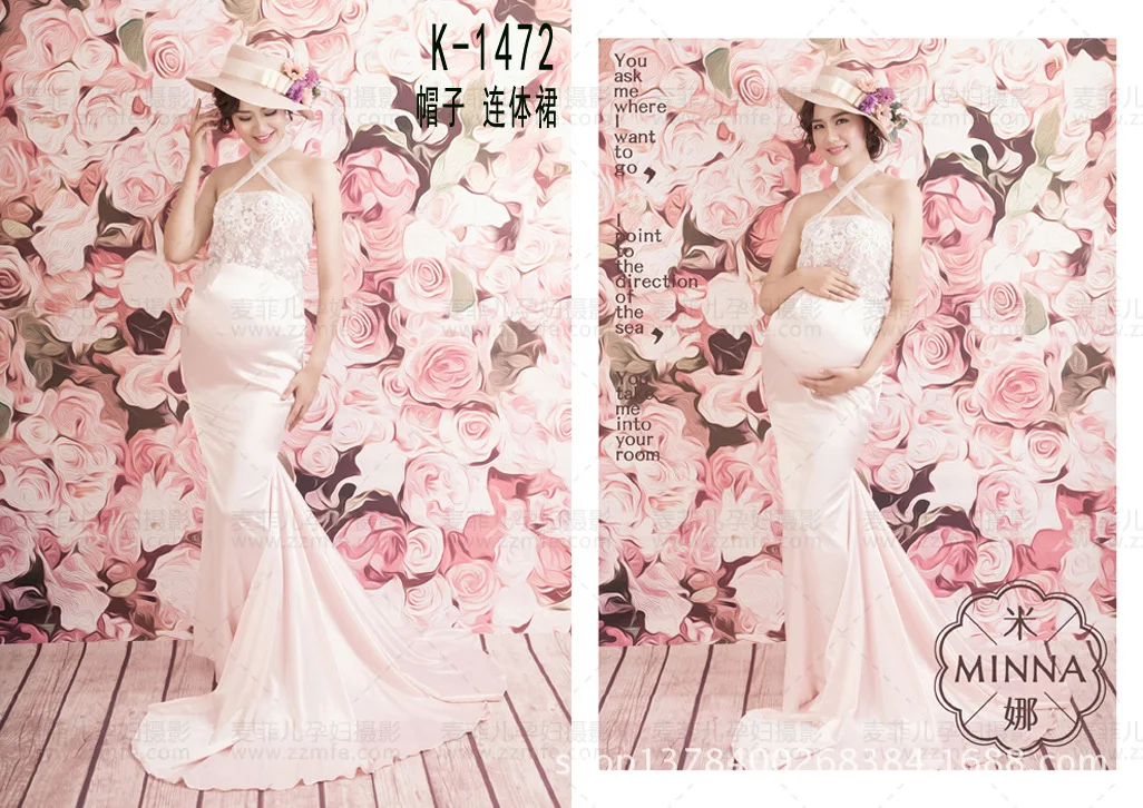 Материнства Платье Беременность Одежды Фотографии Реквизит Платья Для