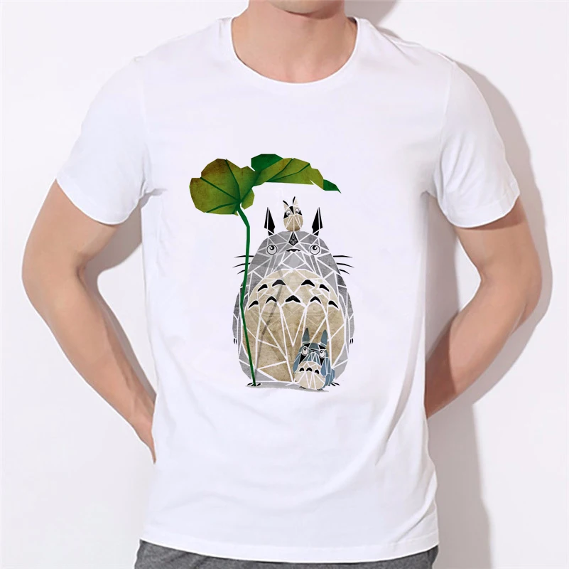 Totoro кошмар забавный графический дизайн печатная Мода Новое поступление мужская