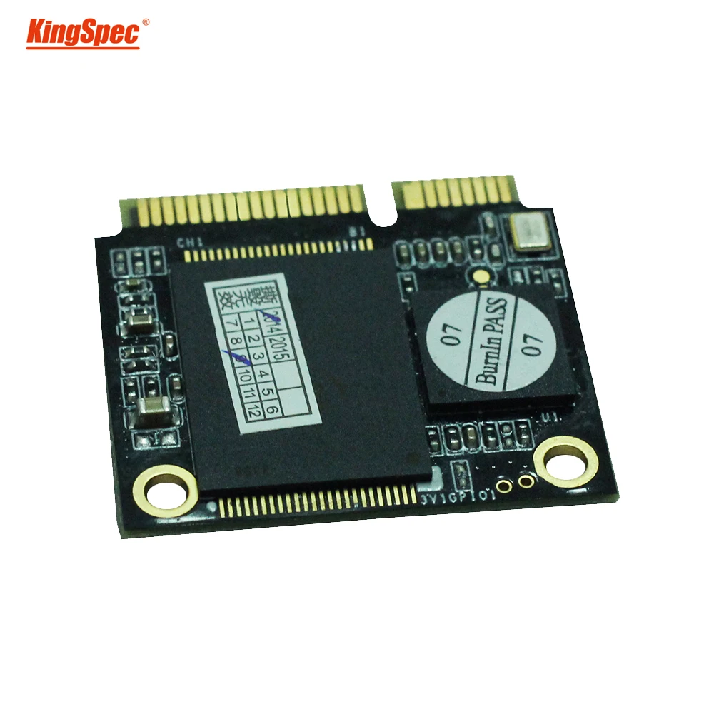 ACSC2M064mSH Kingspec pcie SSD половина mSATA 64 ГБ SATA II/III модуль ssd твердотельный жесткий диск msata
