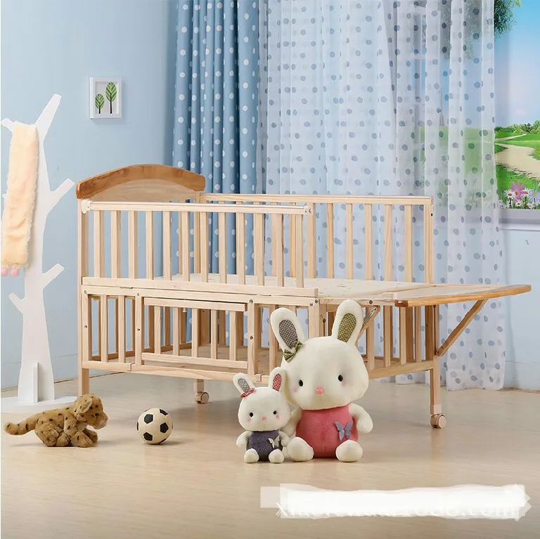 Baby Cribs Bedding Solid wood baby nest Multi-functional with Cradle and mosquito net trolley lounger NAF bassinet sale | Мать и ребенок