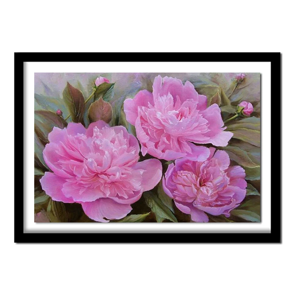 Лидер продаж Модные картина бисером с цветами Вышивка крестом домашний декор DIY 5D