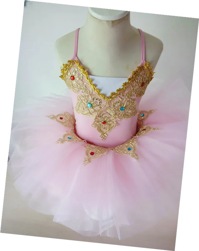 Балетное платье для детей профессиональная балетная пачка девочек Балетные