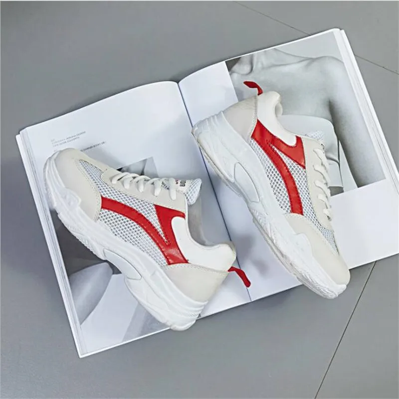 

New popular autumn and winter wild casual women's shoes trend fashion wild women's shoes increased lace women's shoes