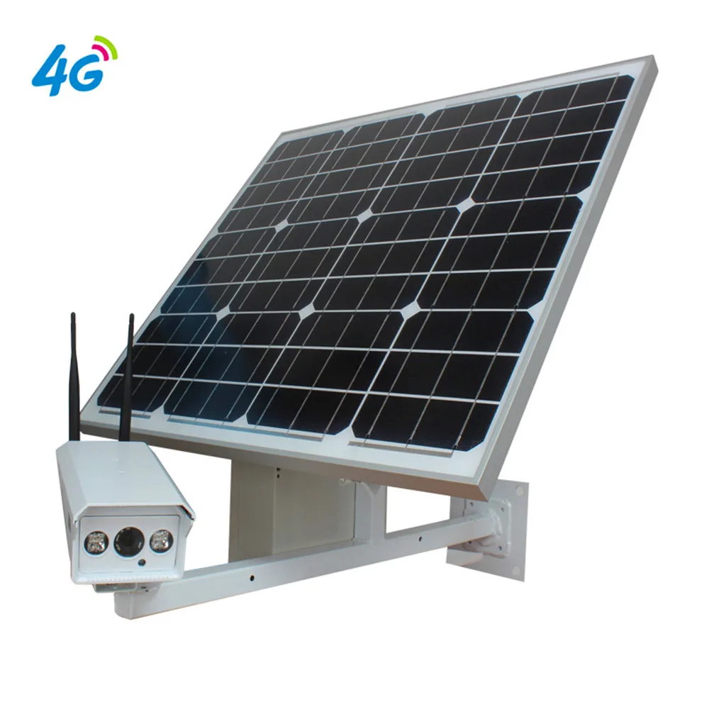 1080P 3g 4G Sim карта солнечная батарея 30 Вт Беспроводная ip-камера GSM наружная цилиндрическая камера видеонаблюдения wifi камера видеонаблюдения