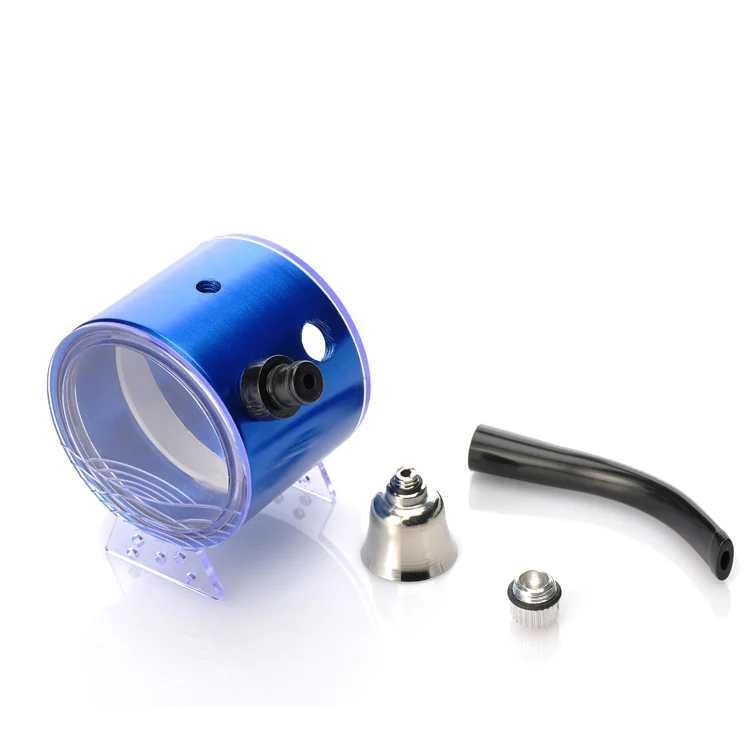 1 х мини металл и пластик кальяна трубка для курения наргиле пузырьковая чаша