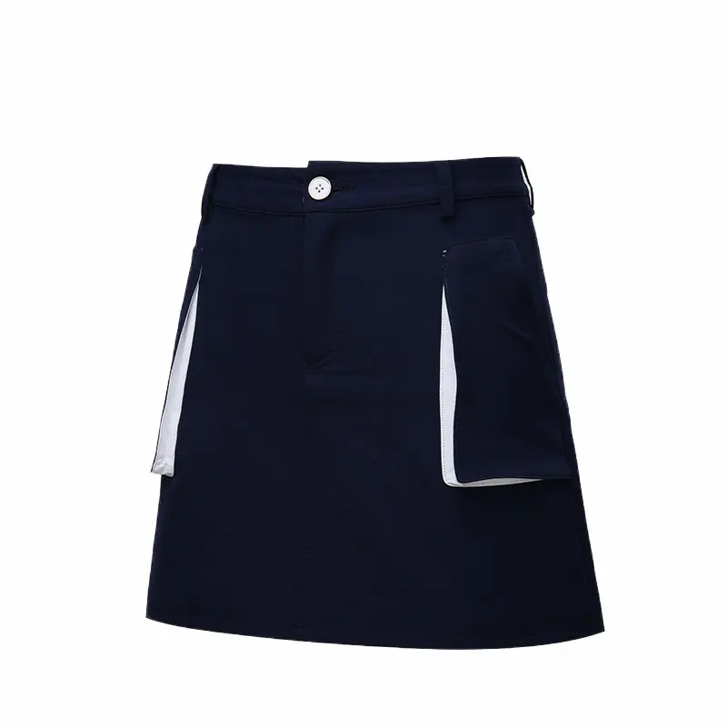 Pgm Golf Женская юбка с высокой талией спортивные короткие юбки для тенниса фитнеса