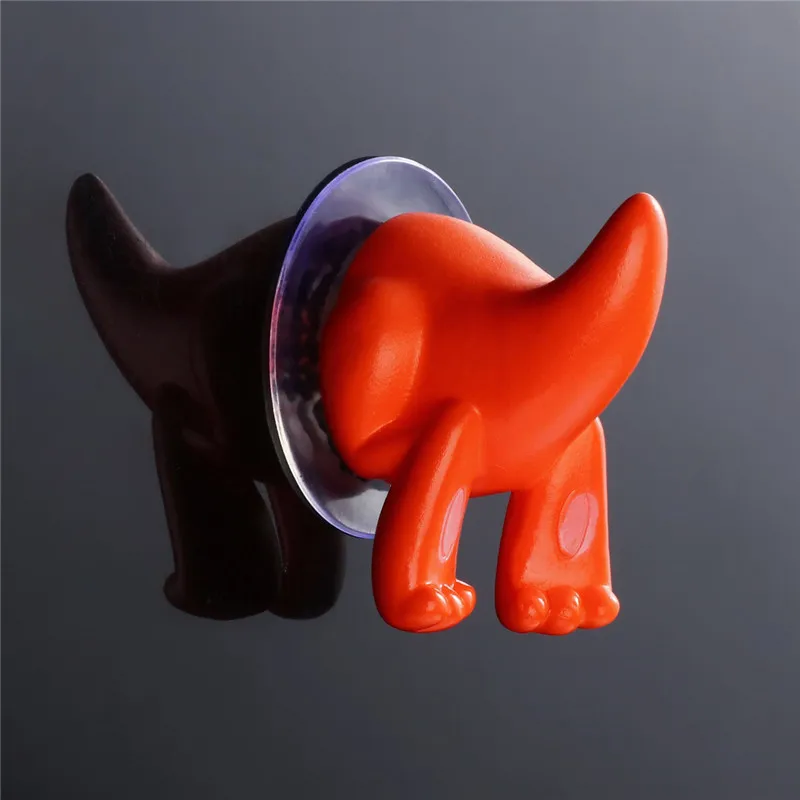 Kawaii Animal Tail сильный присоска одежда шляпа Дисплей Крючок для стоек пальто вешалка кепки показать мешок ключи настенные крючки декор комнаты поставки