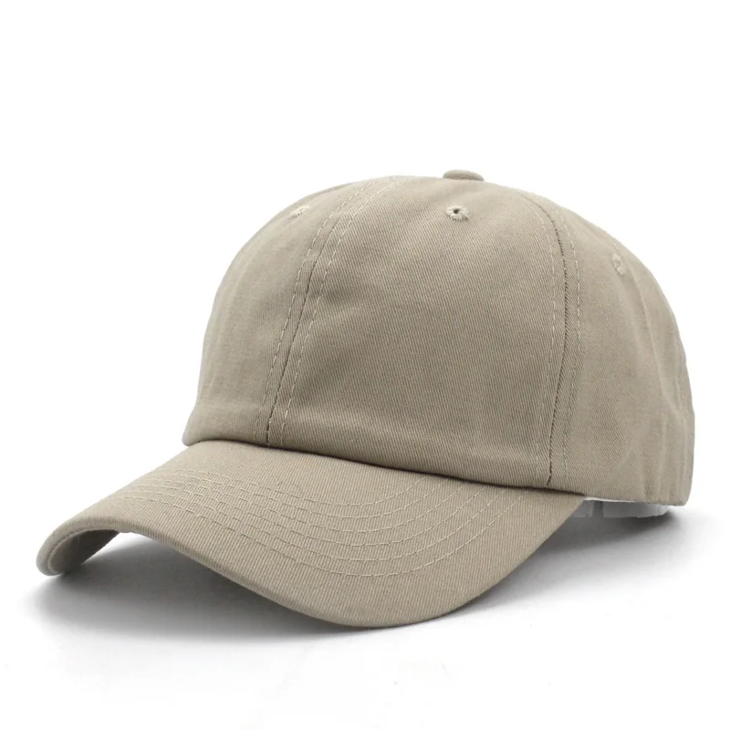 Khaki Черные и темно-красные туфли Кепки одноцветное Цвет Бейсбол Кепки Snapback хлопок Casquette Шапки установлены Повседневное Gorras хип-хоп папа Шапки для Для мужчин для женщин - Цвет: Khaki