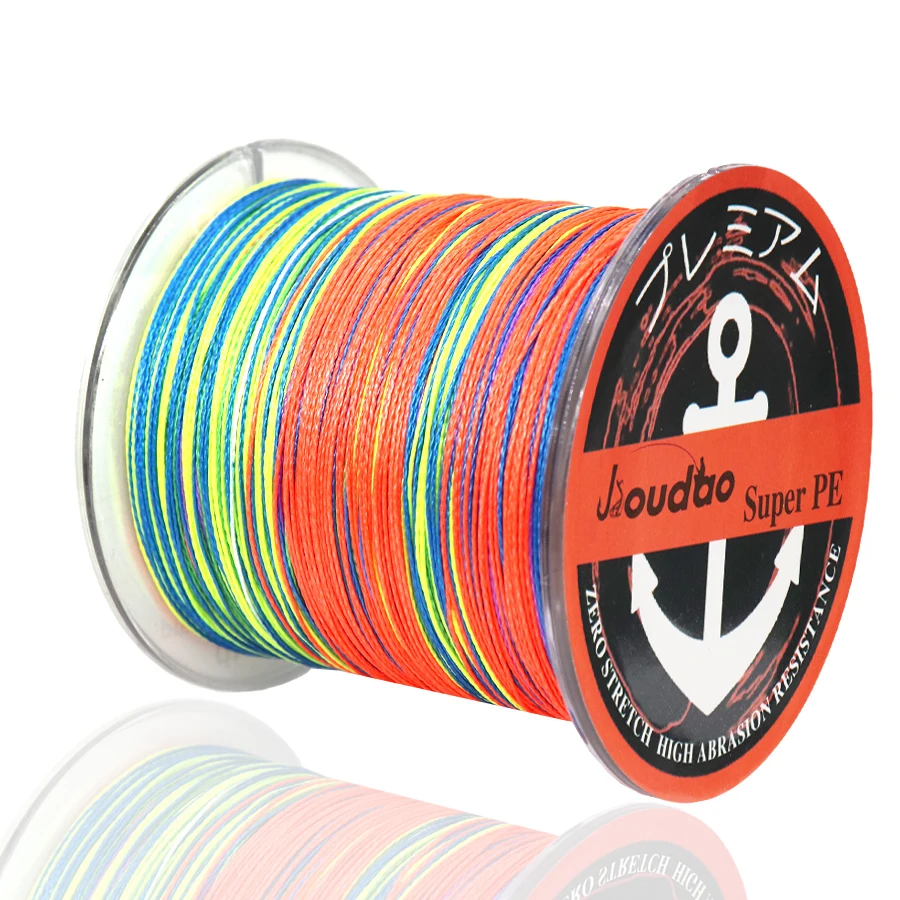 

Jioudao Series 300M/500M/1000M/1500M Fishing Line 10-100LB Braided Line Smooth Multifilament PE Fishing Line for Carp Fishing
