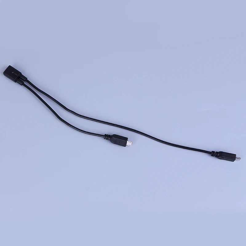 Разветвитель Micro USB 2 0 Y 1 Женский на штекера Удлинительный кабель для передачи