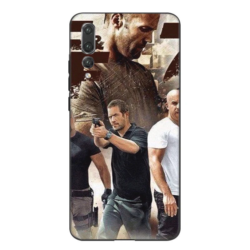 Чехол для телефона Paul Walker Fast Furious Huawei P8 P9 P10 P20 P30 P Smart Lite Pro MINI защита | Мобильные