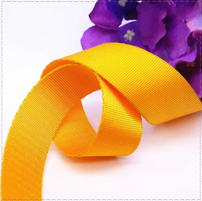 25mm Golden Grosgrain ribbon 1meter/lot DIY clothing accessories handmade backpack material Wedding Party decoration | Дом и сад