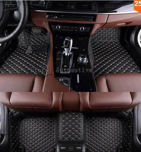 2015 Новинка! Специальные коврики для Mitsubishi Outlander 7 мест прочные ковры 2014 2007