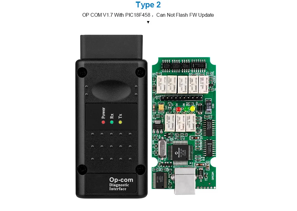 Opcom V1.99 V1.78 V1.65 с PIC18F458 FTDI op com диагностический OBD2 Авто сканер инструмент для автомобиля Opel CAN BUS V1.7 flash обновление бесплатно