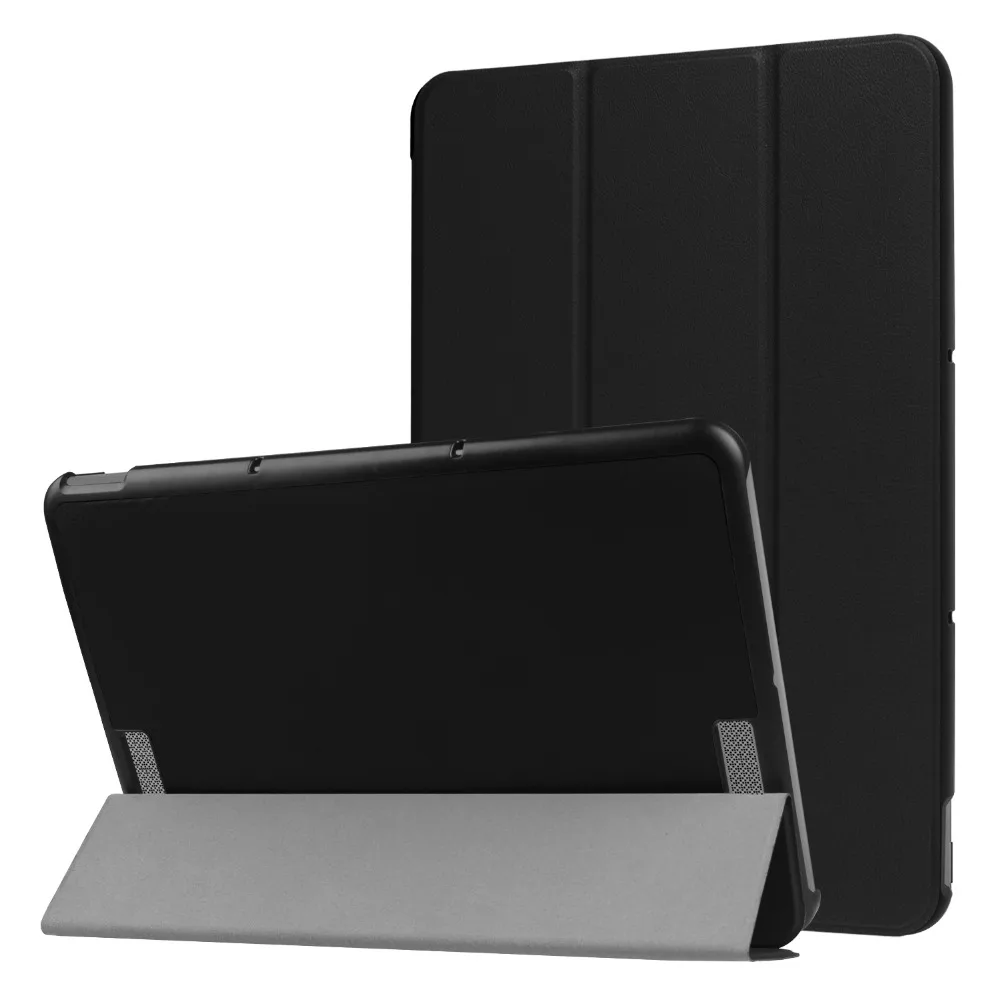 Чехол книжка из искусственной кожи для ASUS Transformer Book T101HA тонкий чехол подставка