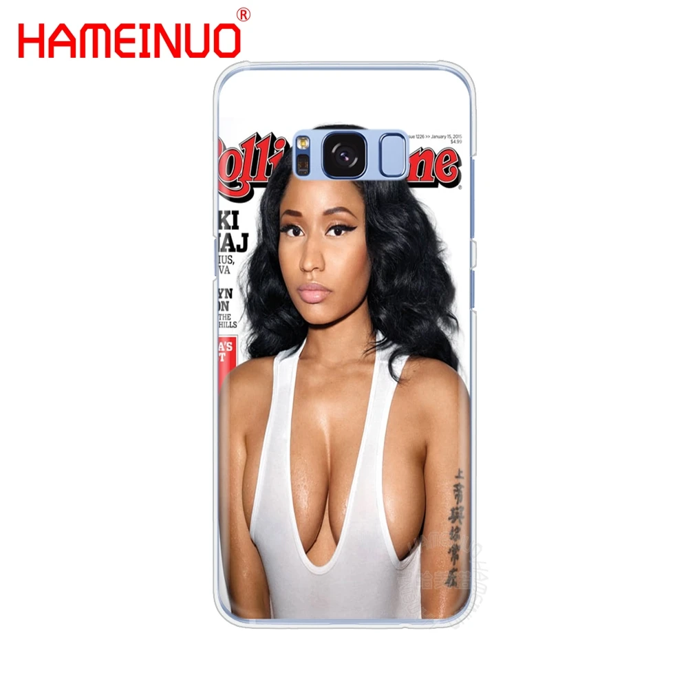 HAMEINUO Nicki Minaj Модный чехол для мобильного телефона Samsung Galaxy S9 S7 edge PLUS S8 S6 S5 S4 S3 MINI |