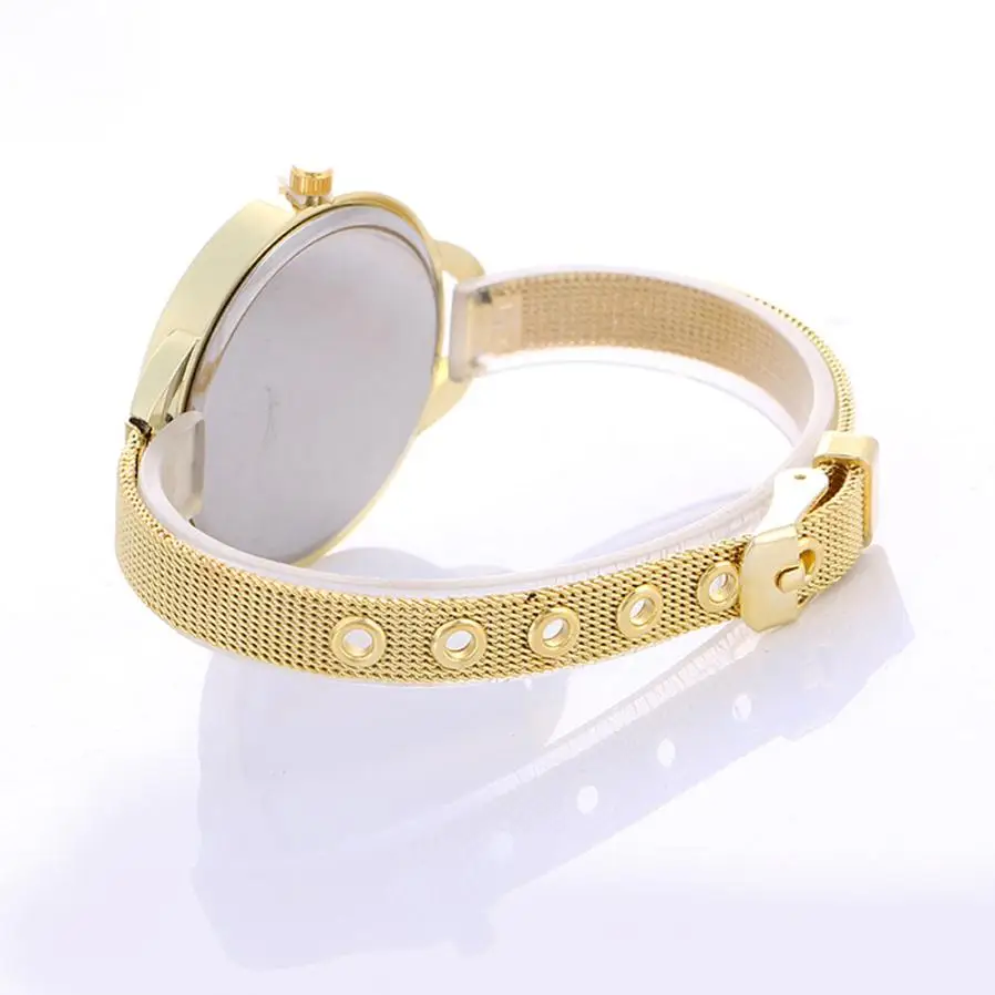 2018 New year Women Quartz Watch Fashion Luxury Stainless Steel Mesh Belt Wrist Wholesale Newest | Наручные часы
