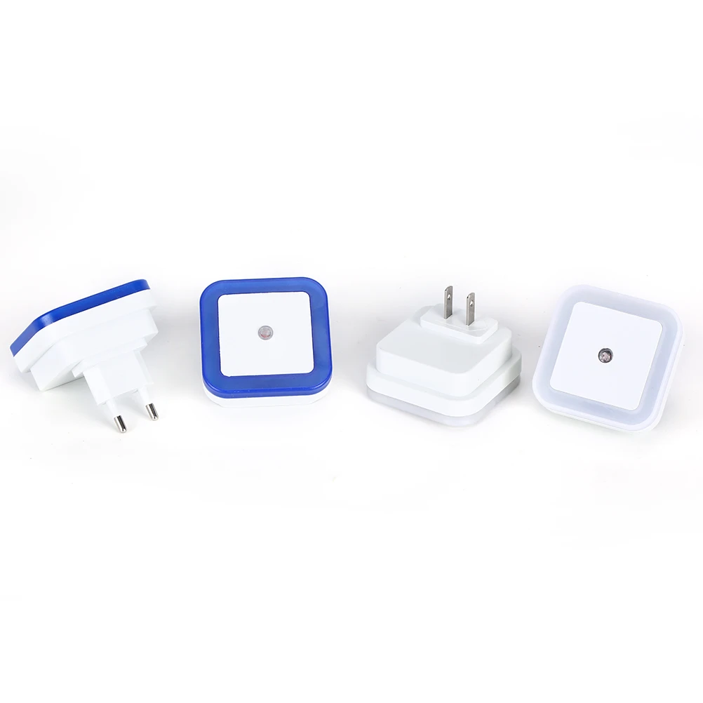 Модный светодиодный ночник с вилкой Стандарта ЕС и США Новая цветная лампа для