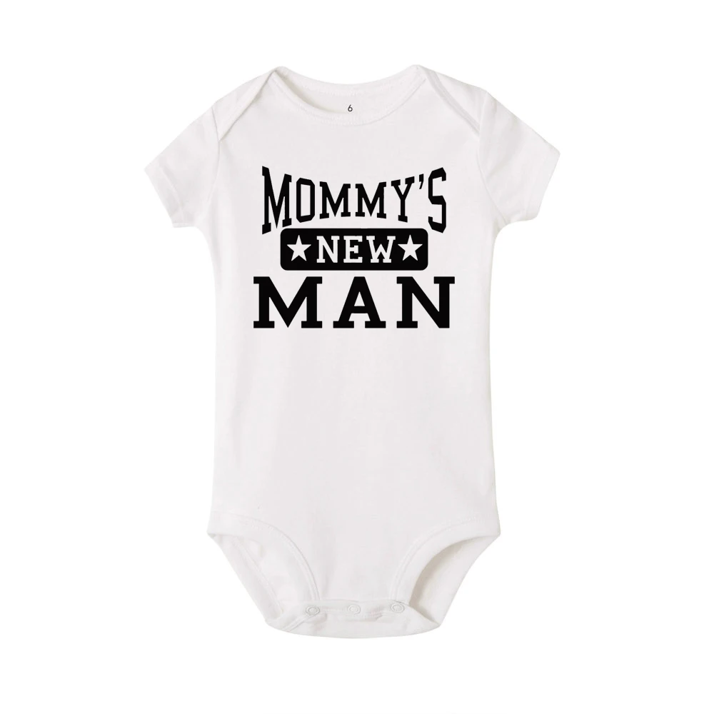 Новый мужской костюм для маленьких мальчиков и девочек мамы комбинезон одежда