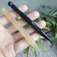 beauty massage natural horn acupuncture pen pull tendons facial eye muscle dial ribs stick by mosong meridian