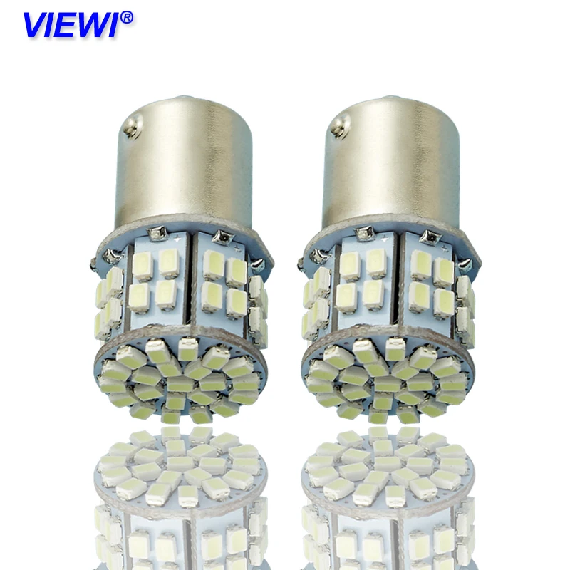 

10X led interior car lights P21W 1156 1157 BA15S BAY15D S25 12v 3W 3528 Auto turn Signal Reverse light Brake bulb lamp blue red