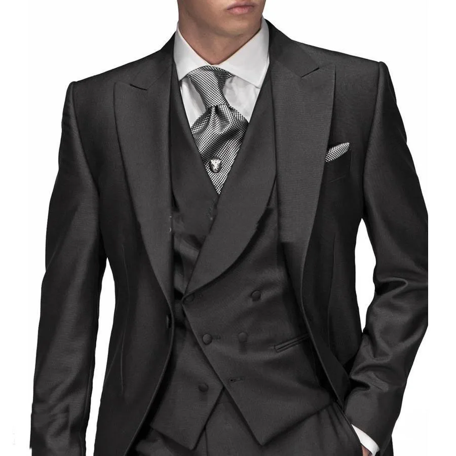 2016 новое поступление итальянские мужские костюмы Свадебный костюм на заказ